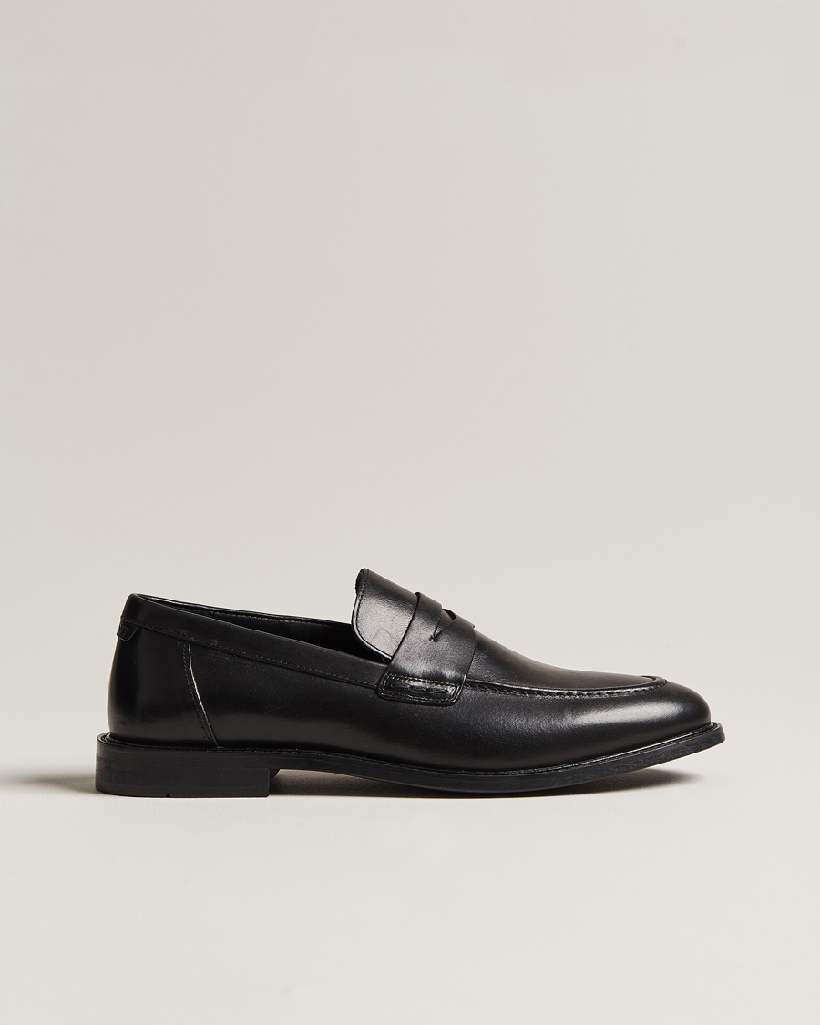 Herren | GANT Lozham Leather Loafer Black | GANT | Lozham Leather Loafer Black