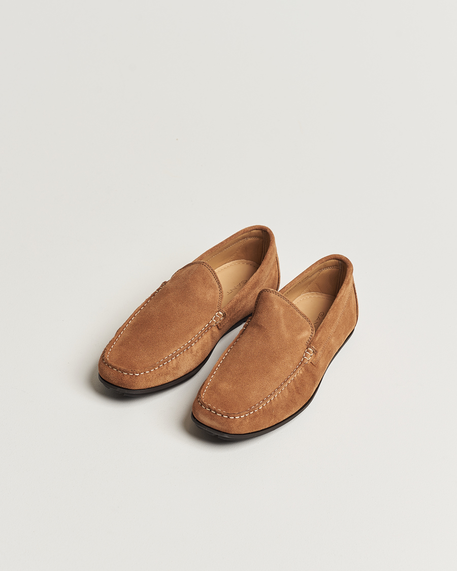 Herren | GANT Wilmon Suede Car Shoe Cognac | GANT | Wilmon Suede Car Shoe Cognac