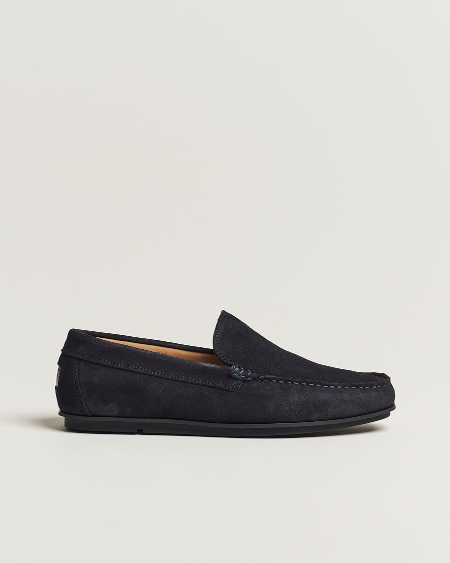 Herren | GANT Wilmon Suede Car Shoe Marine | GANT | Wilmon Suede Car Shoe Marine