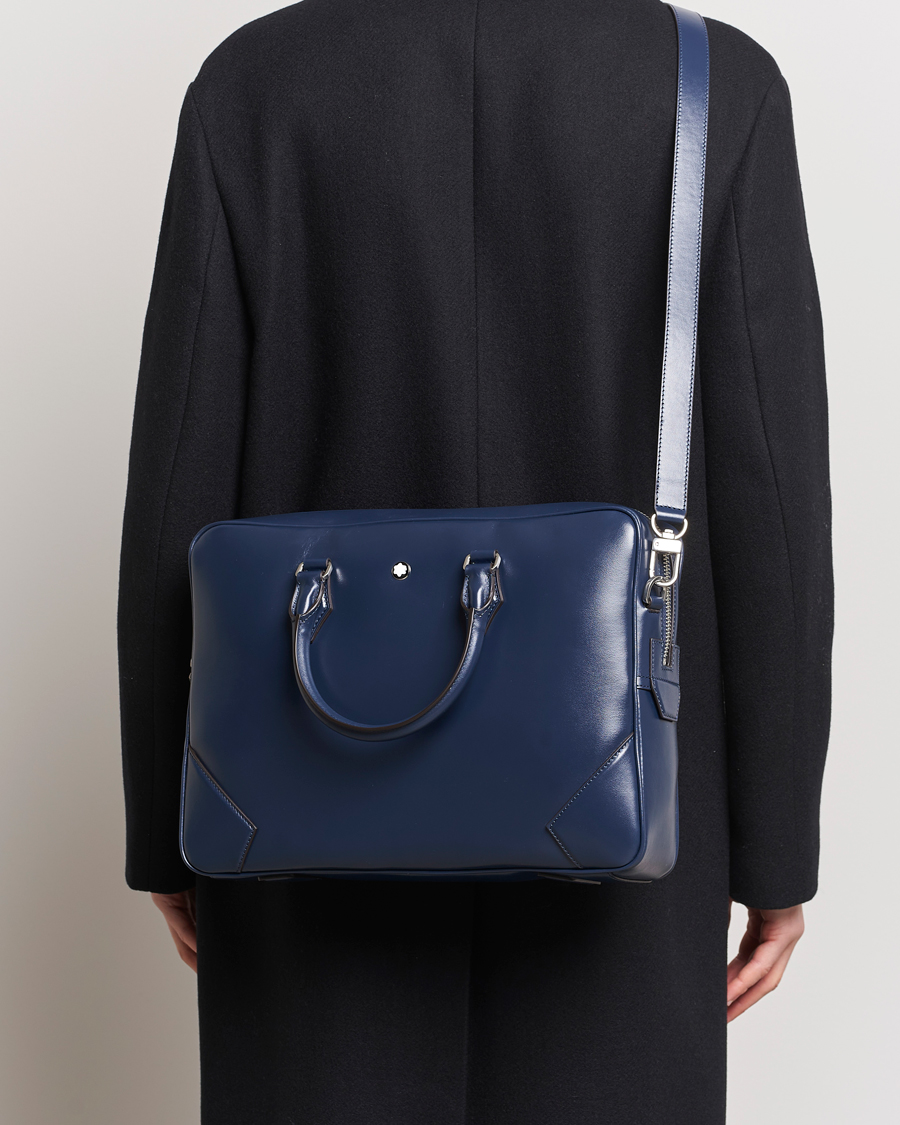 Herren | Montblanc Meisterstück Document Case Ink Blue | Montblanc | Meisterstück Document Case Ink Blue