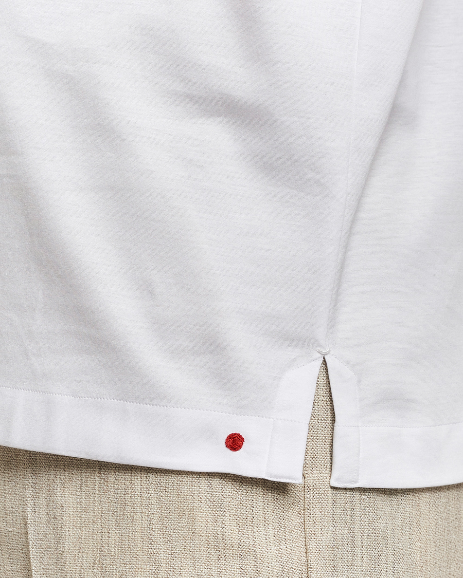Herren | Hemden | Kiton | Popover Shirt White