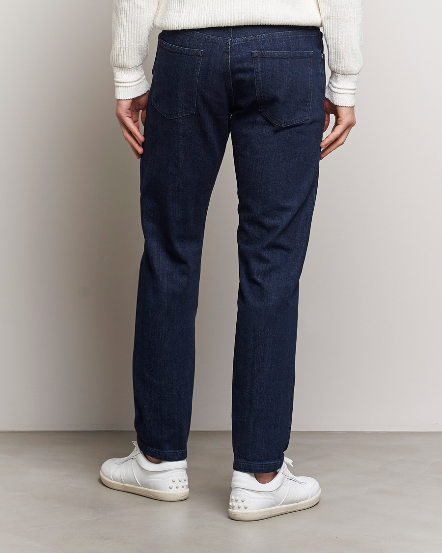 Herren | Jeans | Kiton | Slim Fit 5-Pocket Jeans Dark Indigo