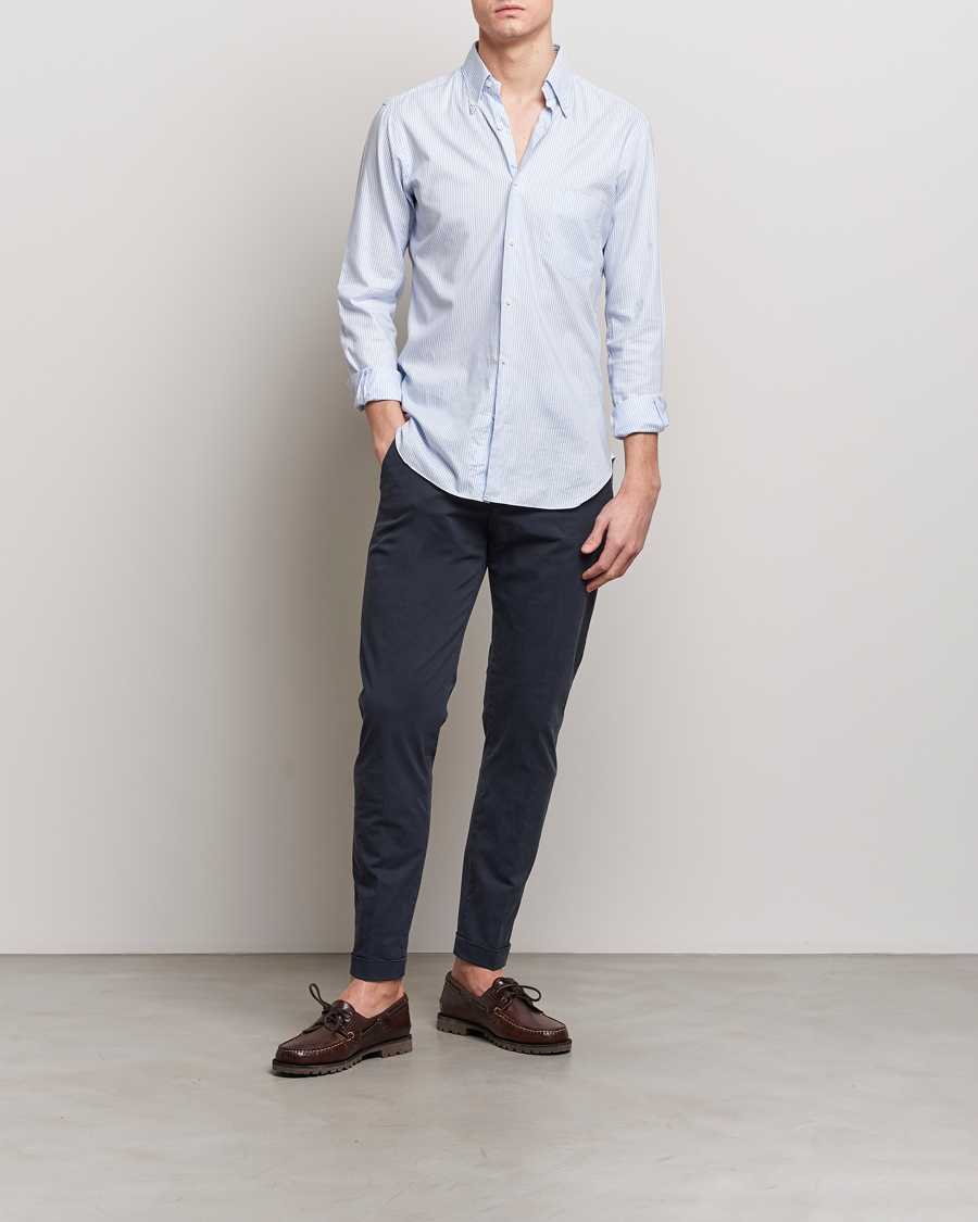 Herren | Hosen | Briglia 1949 | Slim Fit Cotton Stretch Chinos Navy