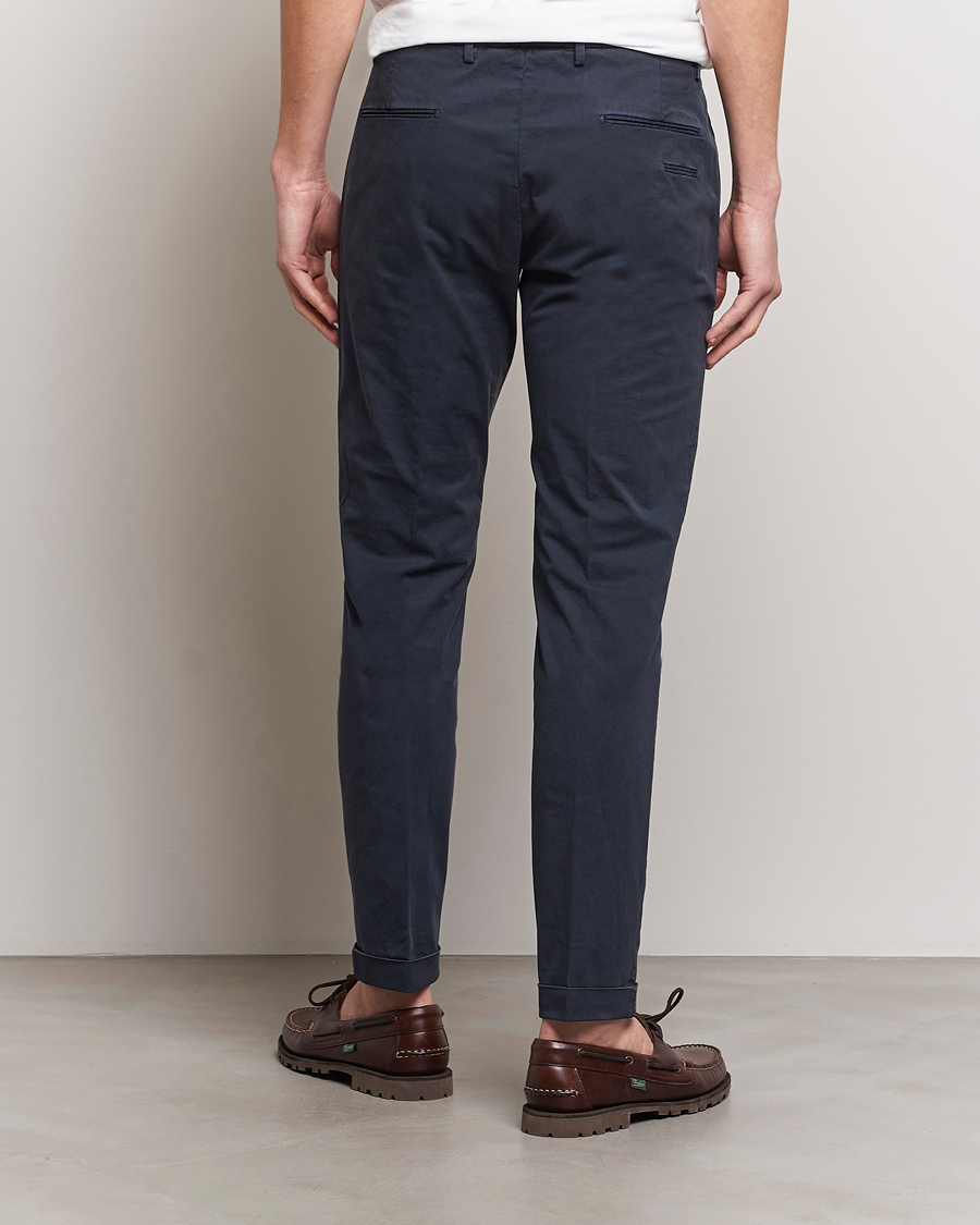 Herren | Hosen | Briglia 1949 | Slim Fit Cotton Stretch Chinos Navy