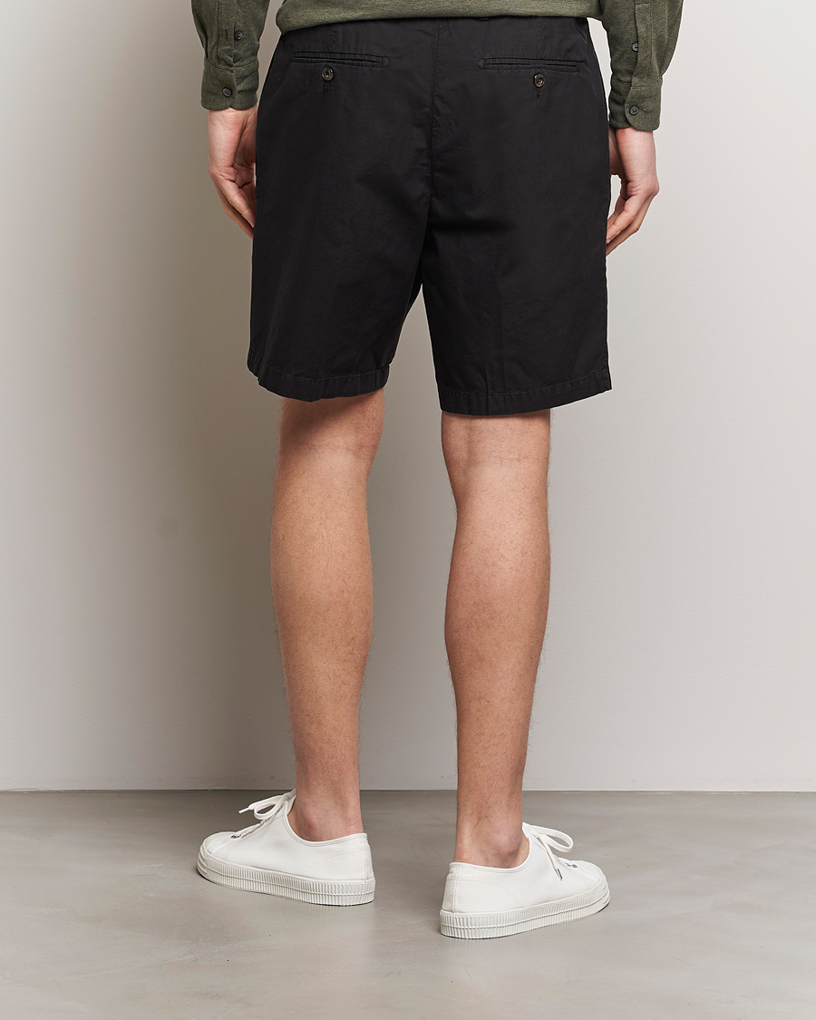 Herren | Shorts | Briglia 1949 | Easy Fit Cotton Shorts Black