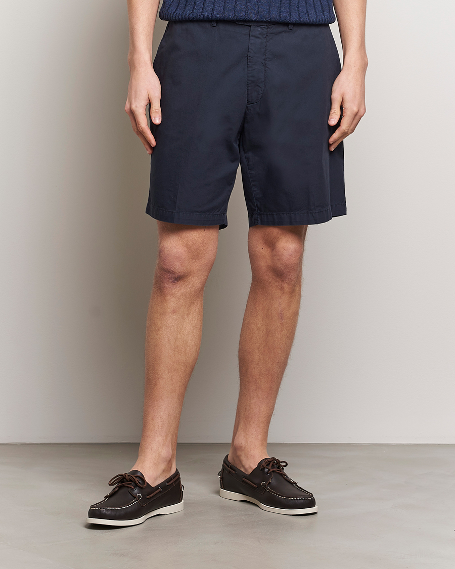 Herren | Chinoshorts | Briglia 1949 | Easy Fit Cotton Shorts Navy