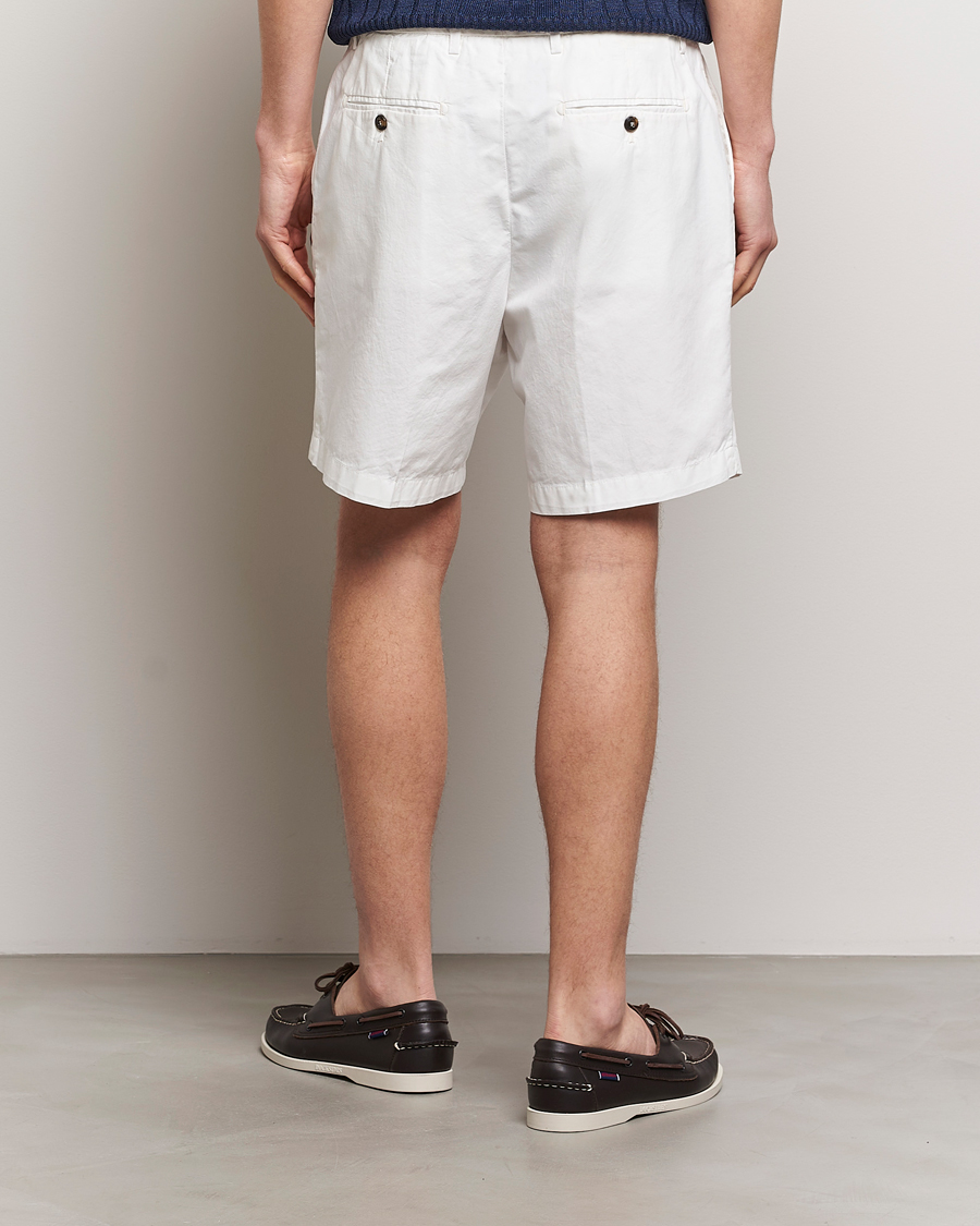 Herren | Shorts | Briglia 1949 | Easy Fit Cotton Shorts White
