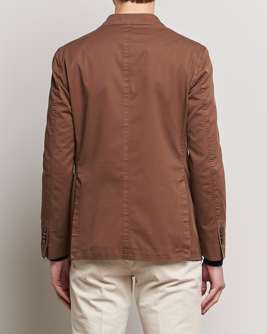 Herren | Sakkos | L.B.M. 1911 | Jack Regular Fit Cotton Stretch Blazer Brown
