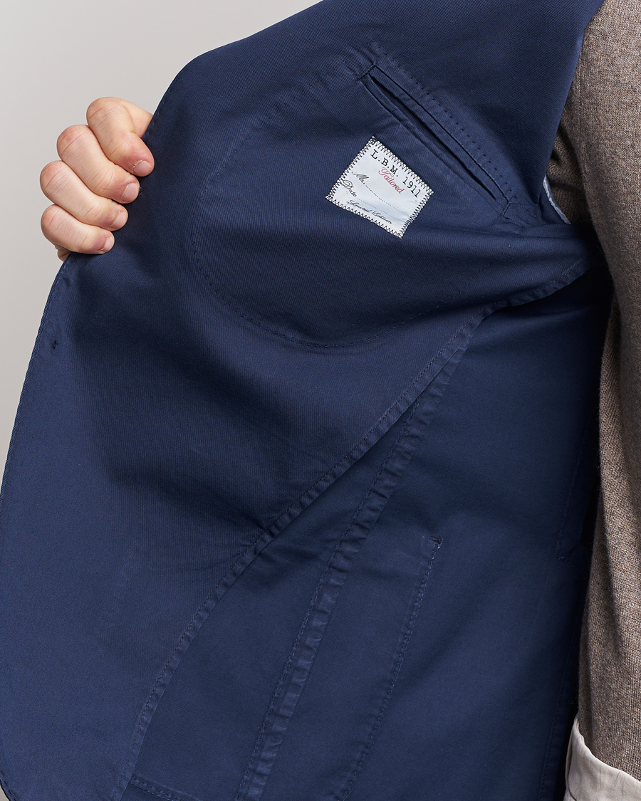 Herren | Sakkos | L.B.M. 1911 | Jack Regular Fit Cotton Stretch Blazer Navy