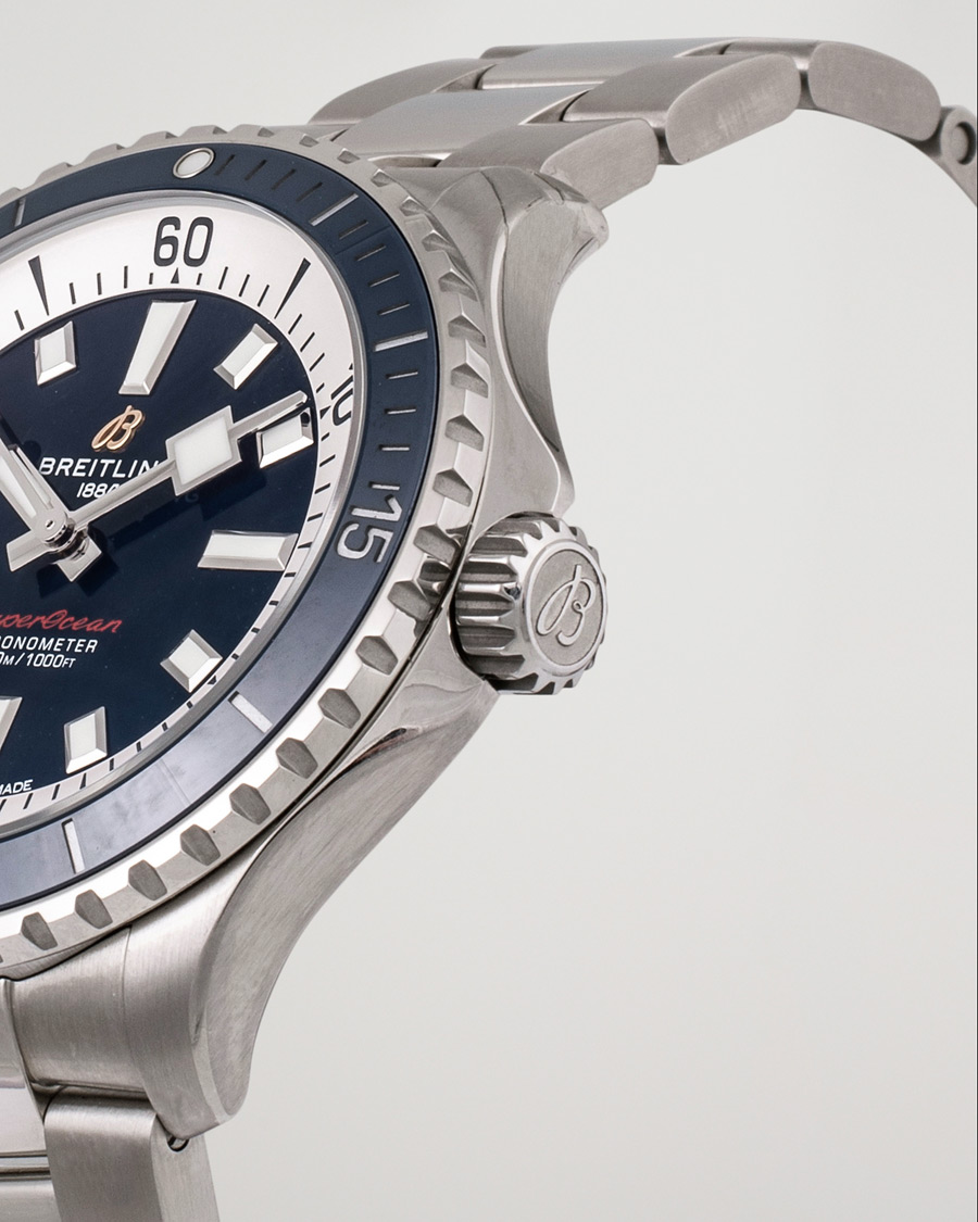 Herren | Breitling Pre-Owned Superocean 42 A17375 Silver | Breitling Pre-Owned | Superocean 42 A17375 Silver