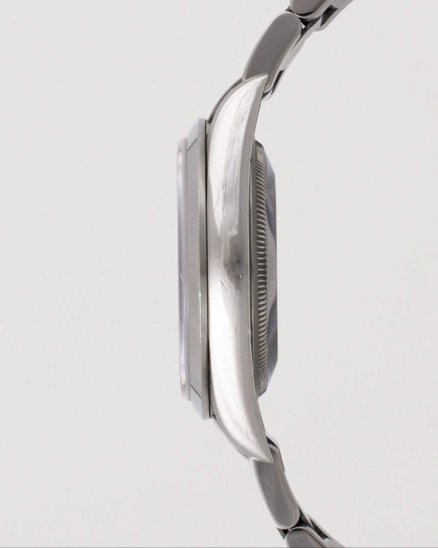 Herren | Rolex Pre-Owned Explorer 114270 Steel Black Silver | Rolex Pre-Owned | Explorer 114270 Steel Black Silver