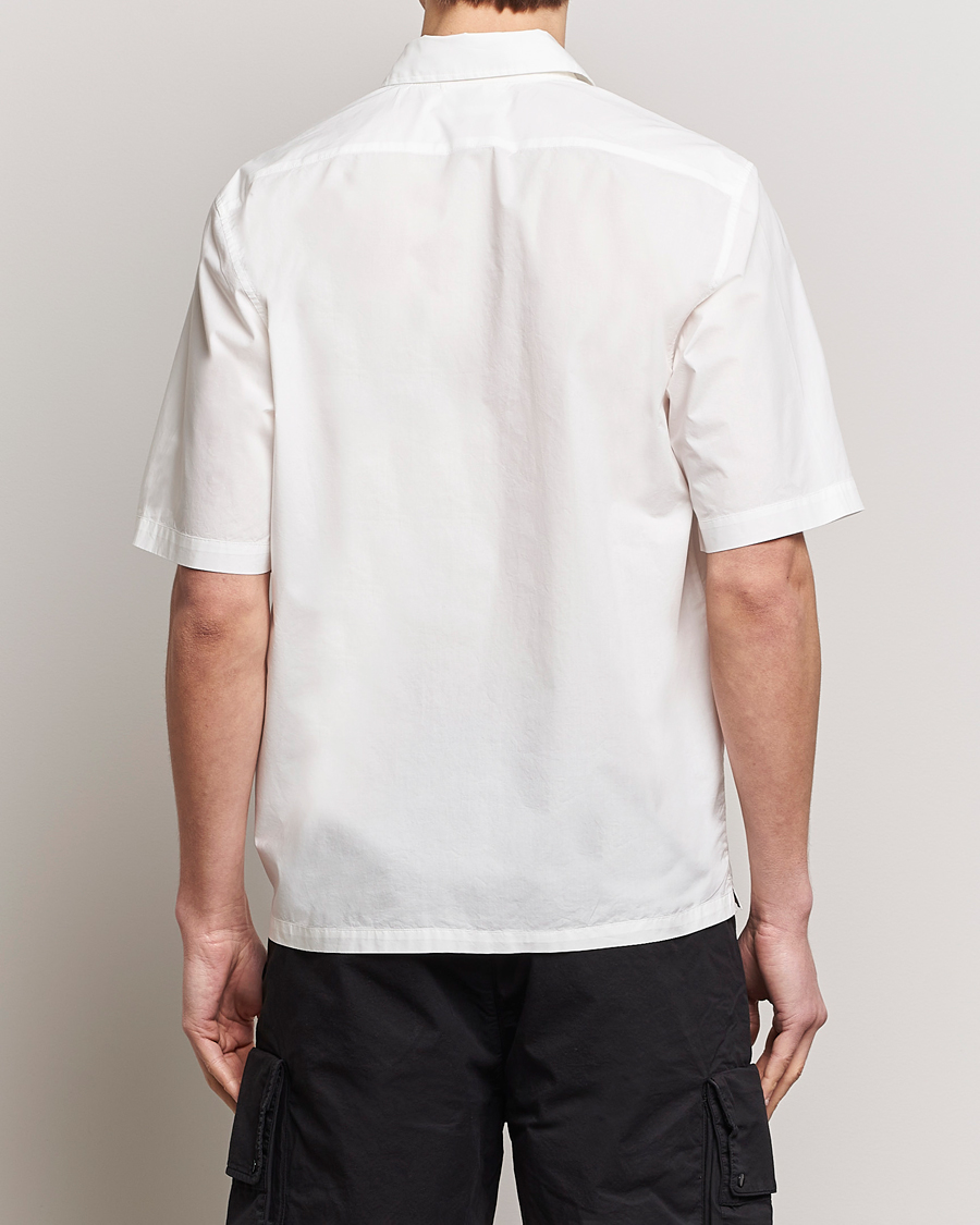 Herren | Hemden | C.P. Company | Short Sleeve Popline Shirt White