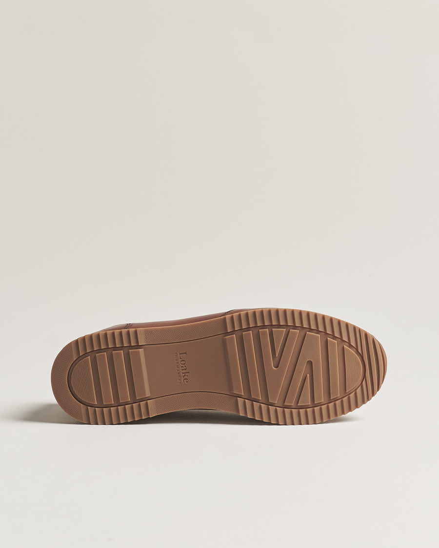 Herren | Sneaker | Loake Shoemakers | Bannister Leather Running Sneaker Cedar
