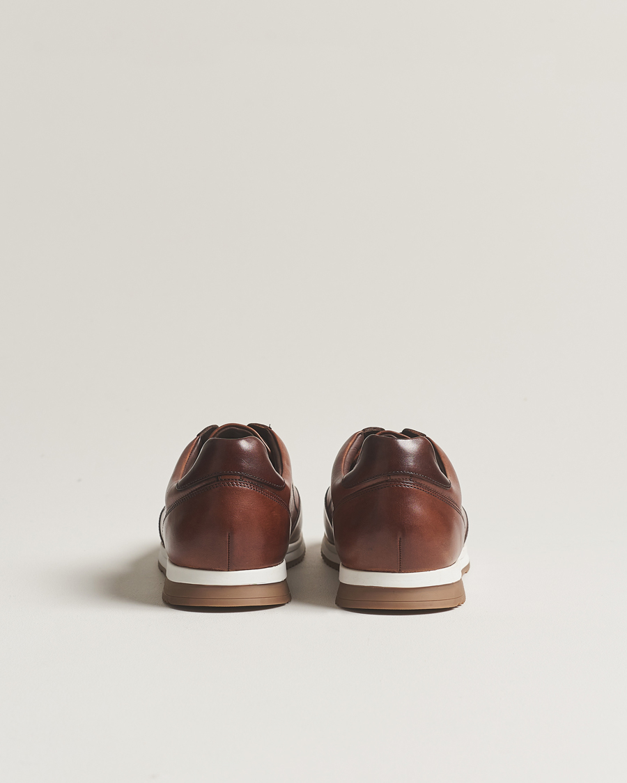 Herren | Sneaker | Loake 1880 | Bannister Leather Running Sneaker Cedar