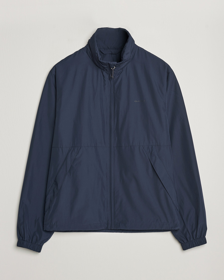 Herren | Jacken | GANT | Light Nylon Windcheater Evening Blue