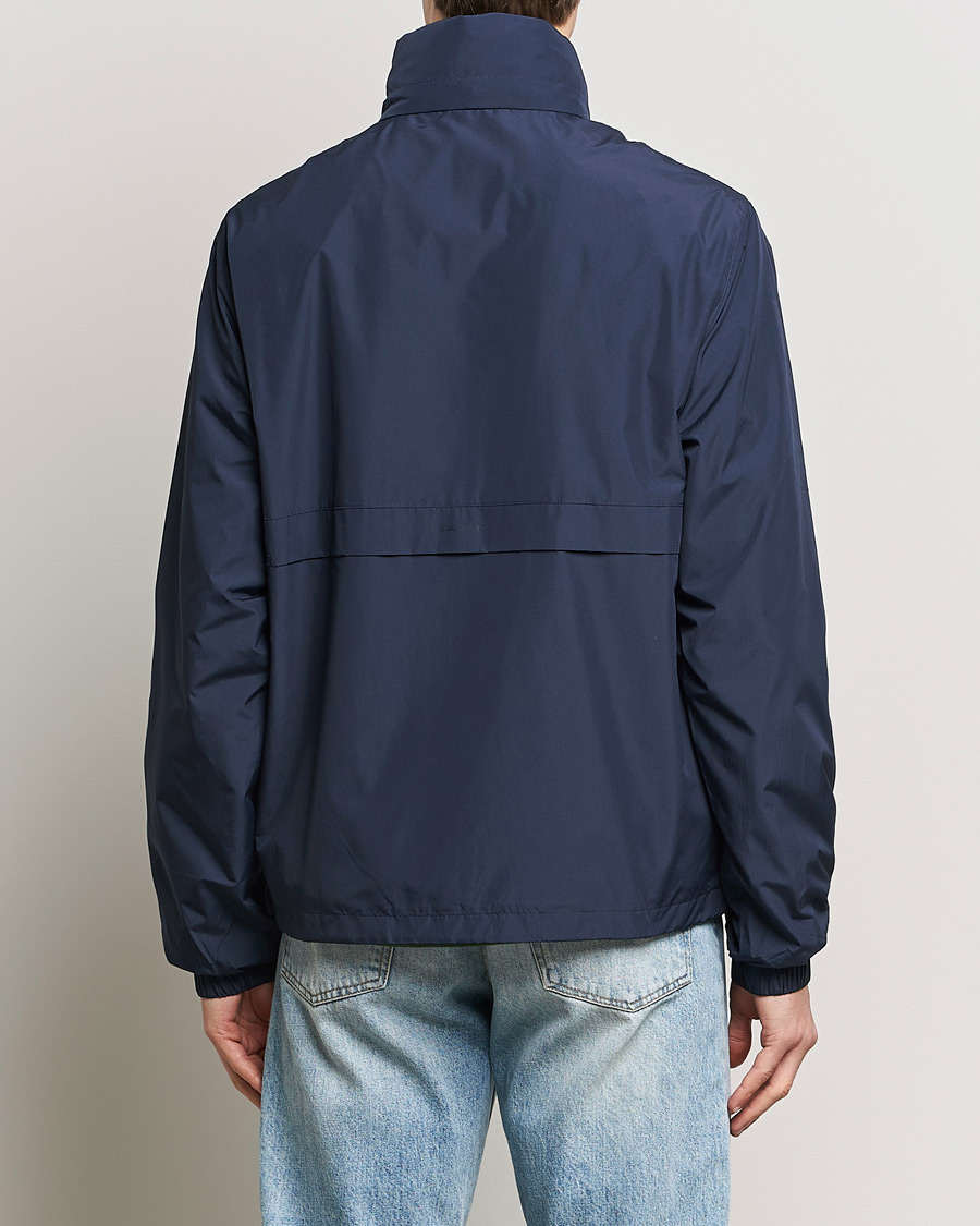 Herren | Jacken | GANT | Light Nylon Windcheater Evening Blue