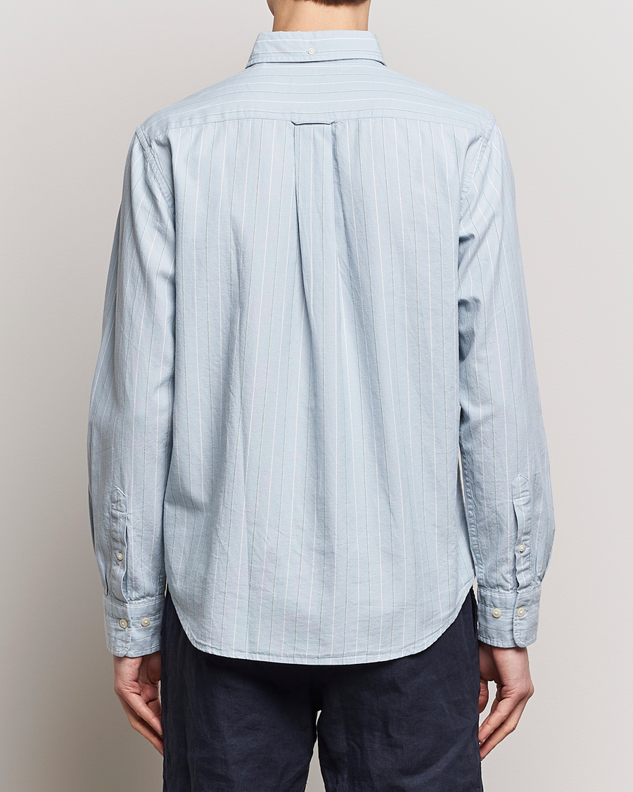 Herren | Hemden | GANT | Regular Fit Archive Striped Oxford Shirt Dove Blue
