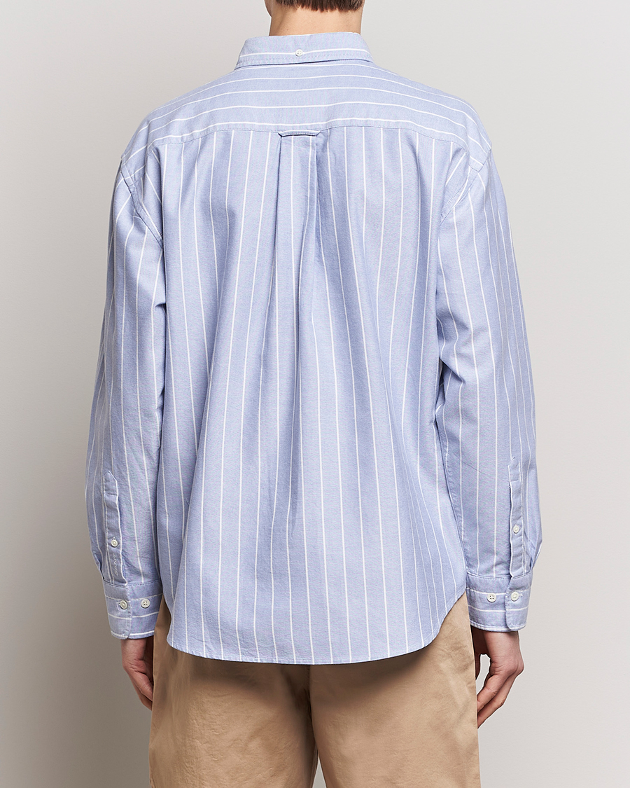 Herren | Hemden | GANT | Relaxed Fit Heritage Striped Oxford Shirt Blue/White