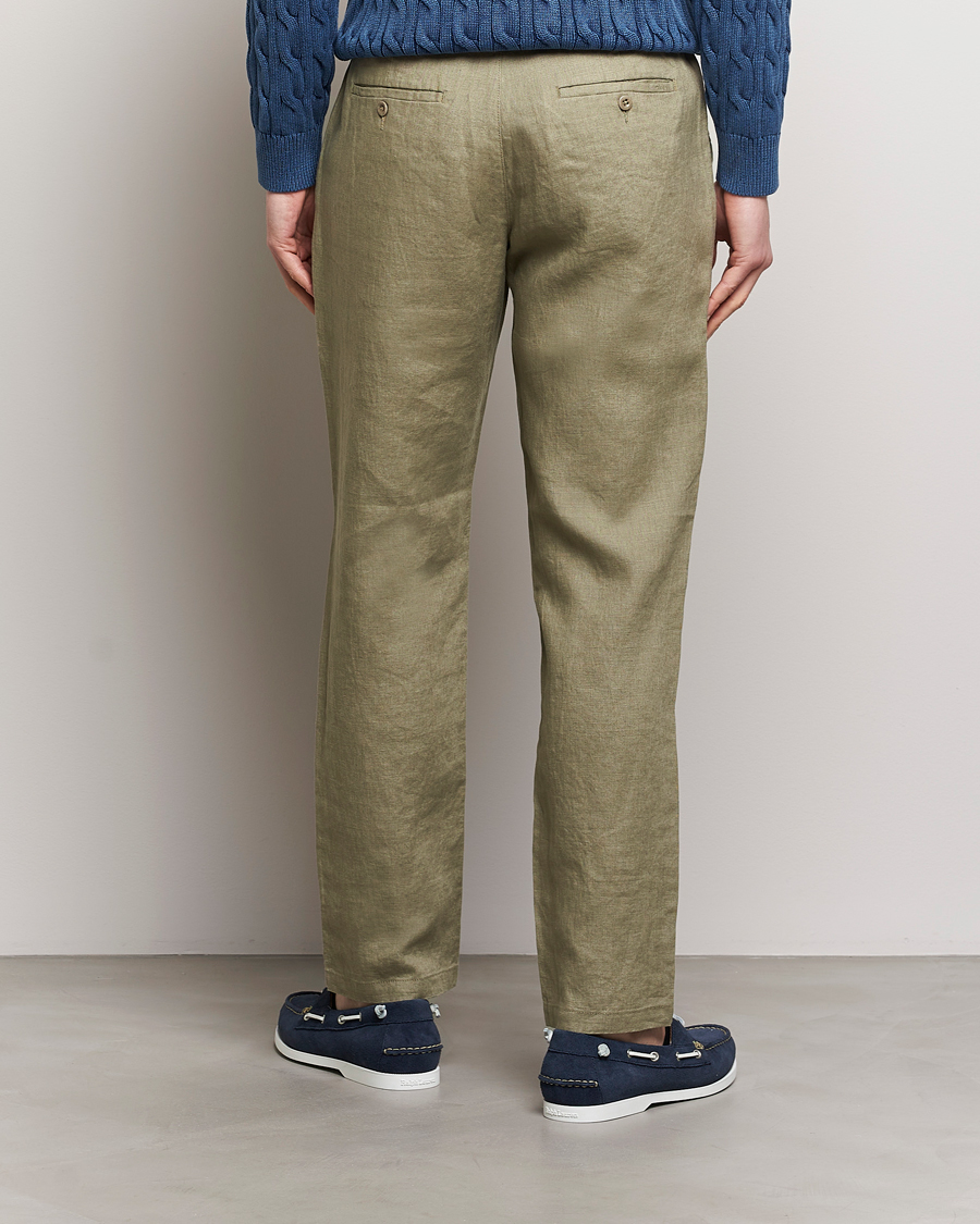 Herren | Hosen | GANT | Relaxed Linen Drawstring Pants Dried Clay