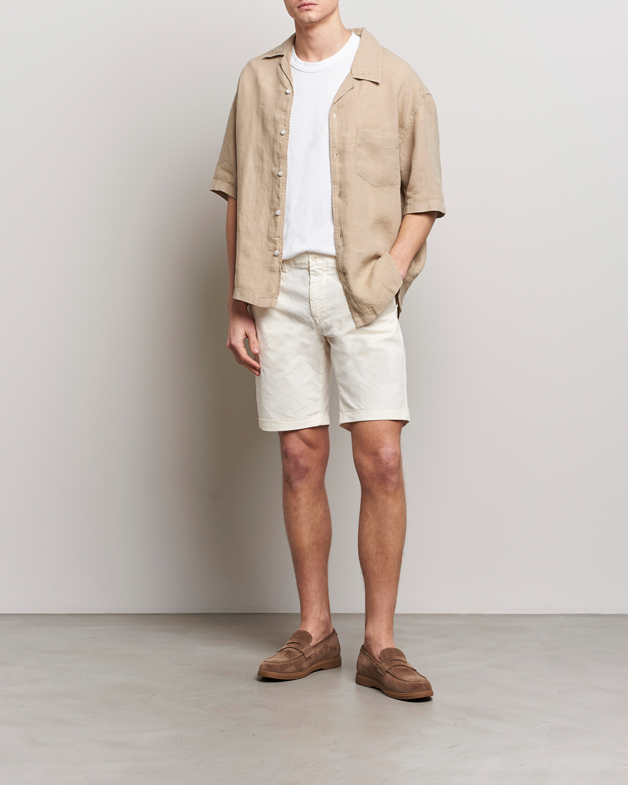 Herren | Shorts | GANT | Regular Sunbleached Shorts Cream