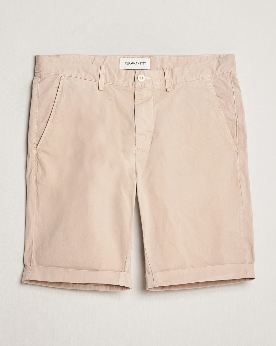 Herren | Shorts | GANT | Regular Sunbleached Shorts Dry Sand