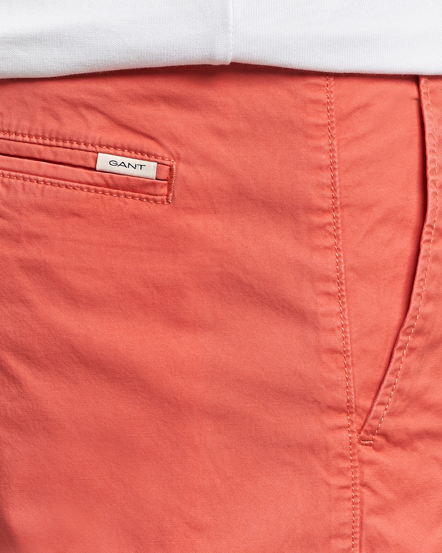 Herren | Shorts | GANT | Regular Sunbleached Shorts Sunset Pink