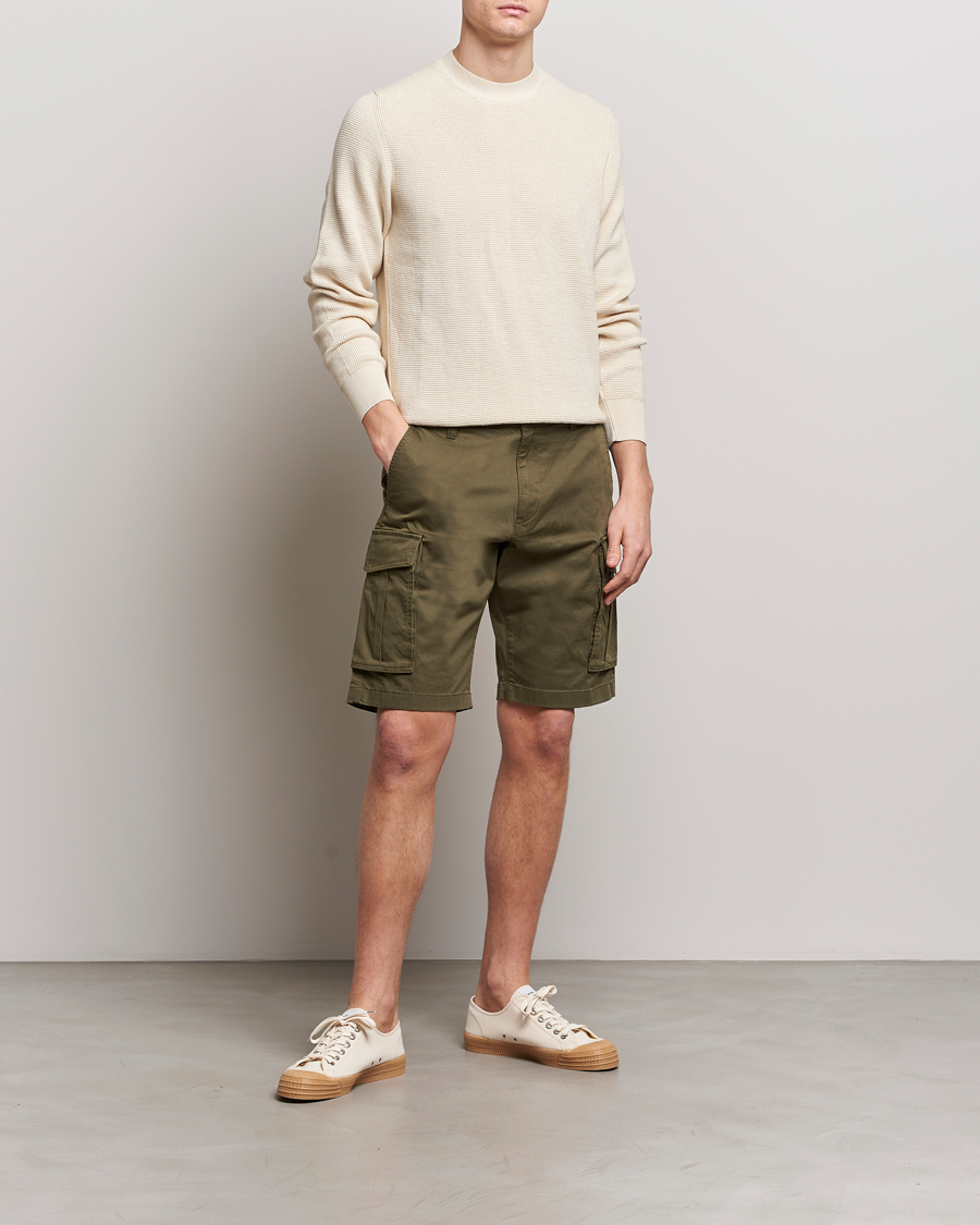 Herren | Shorts | GANT | Relaxed Twill Cargo Shorts Juniper Green
