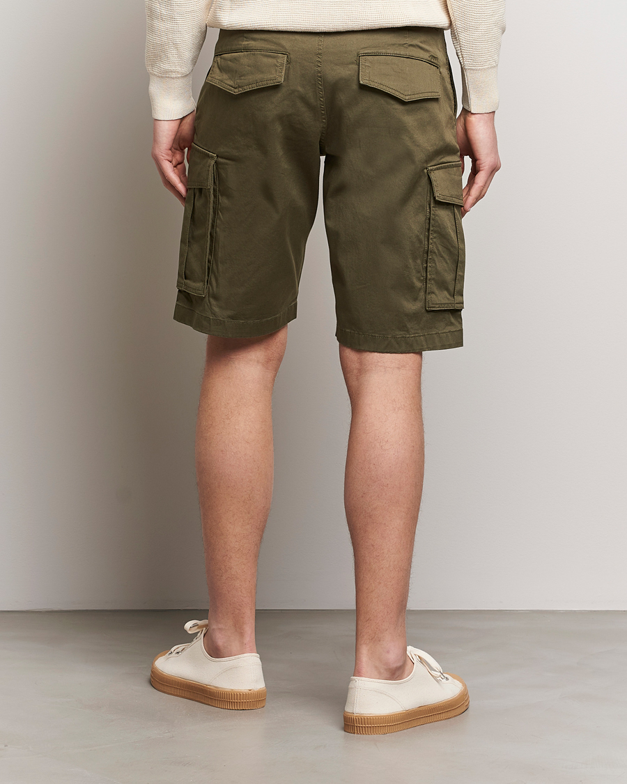 Herren | Shorts | GANT | Relaxed Twill Cargo Shorts Juniper Green