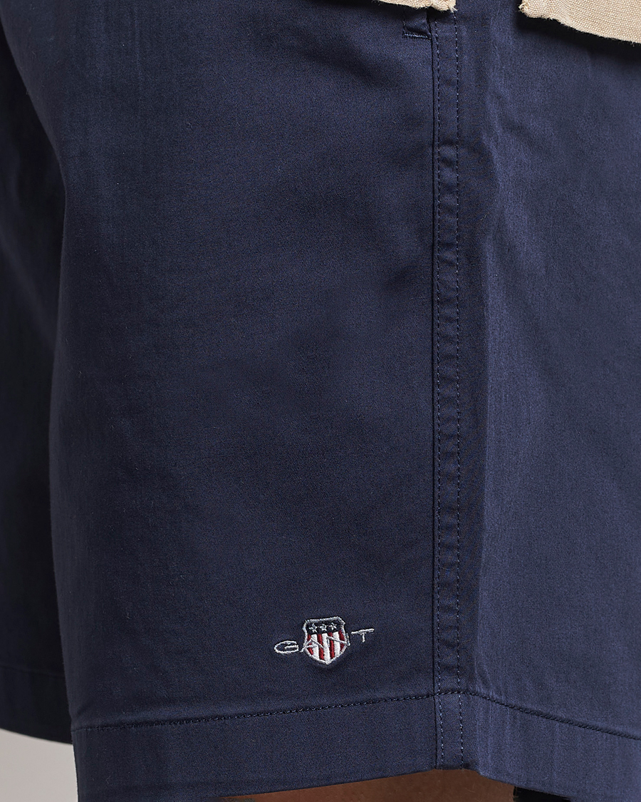 Herren | Shorts | GANT | Drawstring Logo Shorts Marine