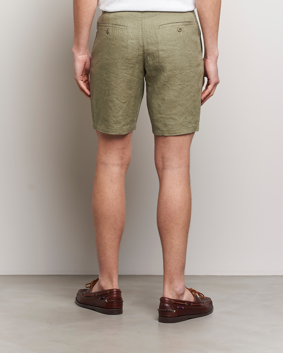 Herren | Shorts | GANT | Relaxed Linen Drawstring Shorts Dried Clay
