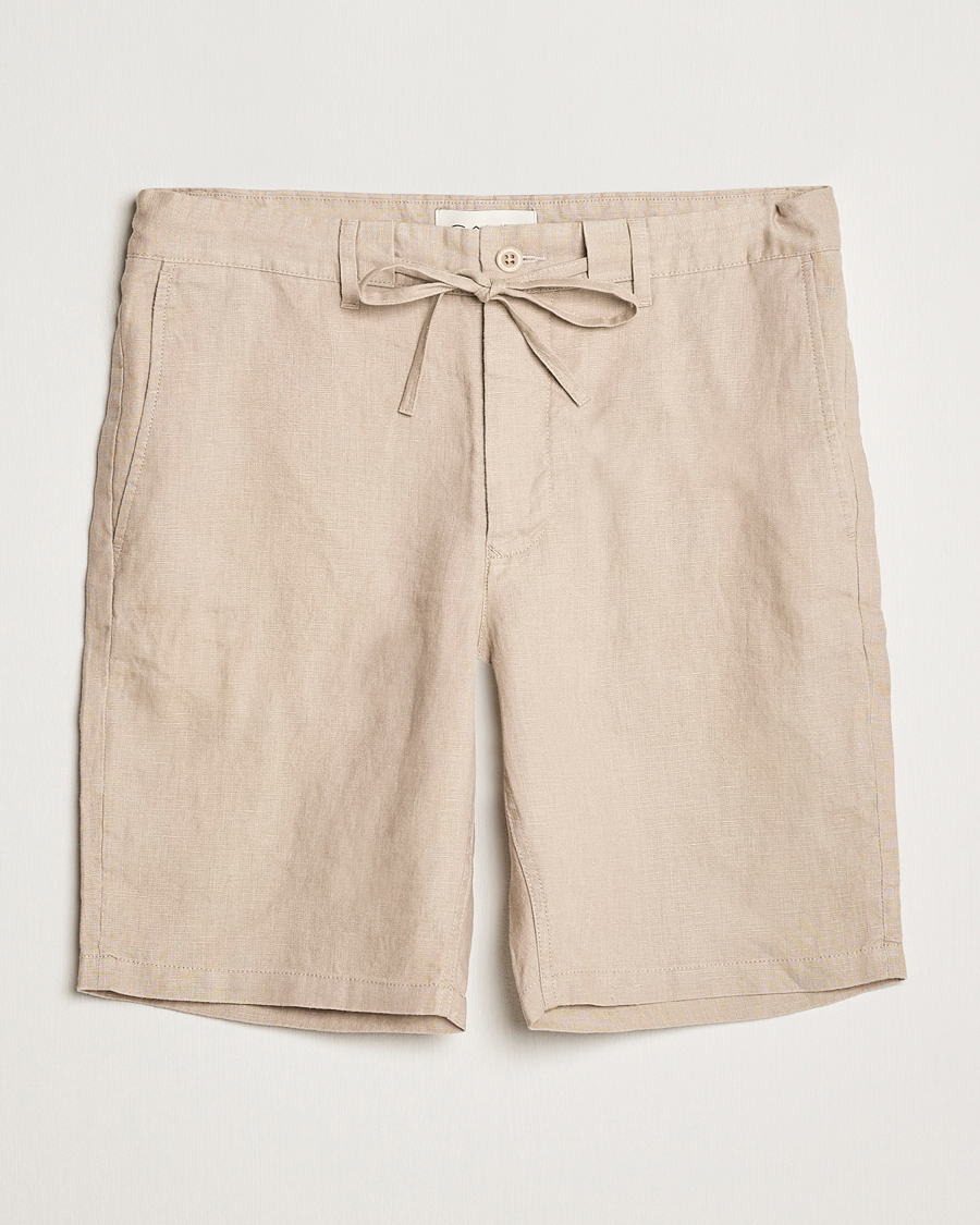 Herren | Shorts | GANT | Relaxed Linen Drawstring Shorts Dry Sand