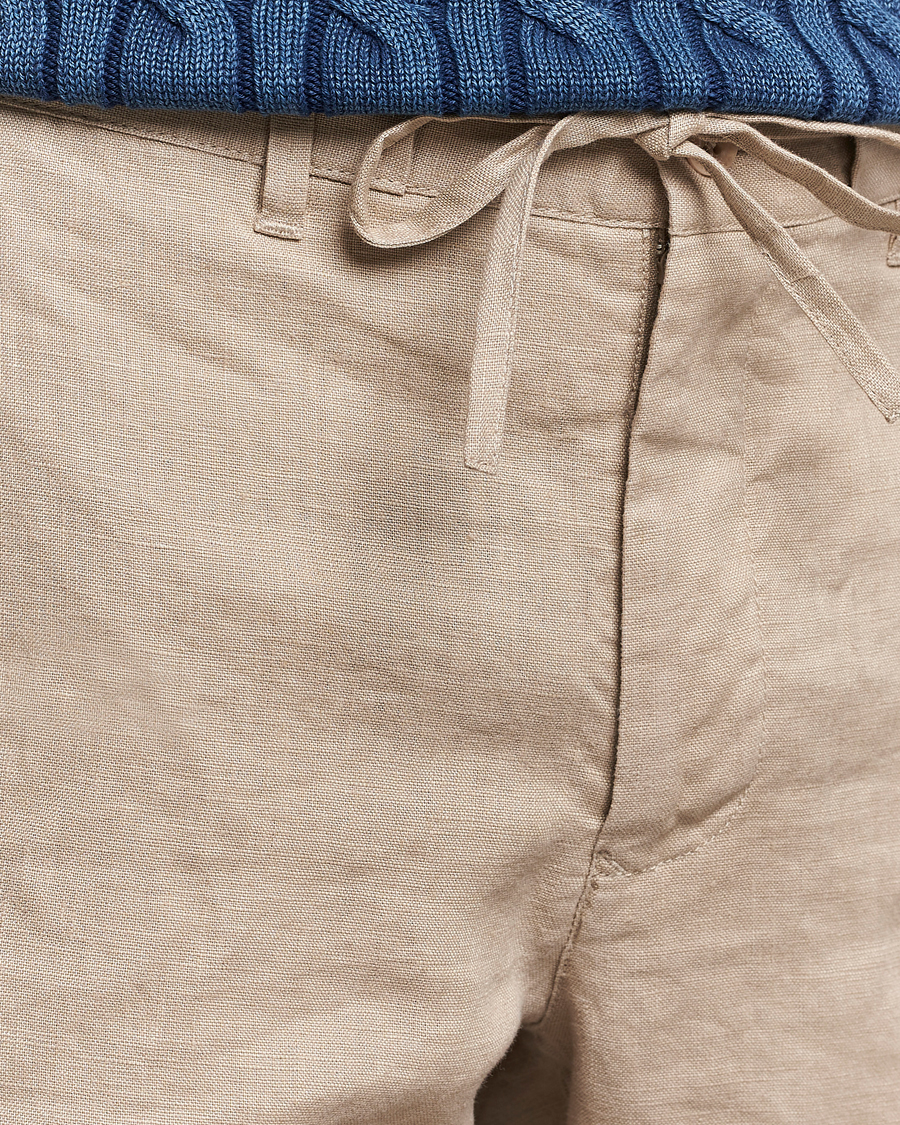 Herren | Shorts | GANT | Relaxed Linen Drawstring Shorts Dry Sand