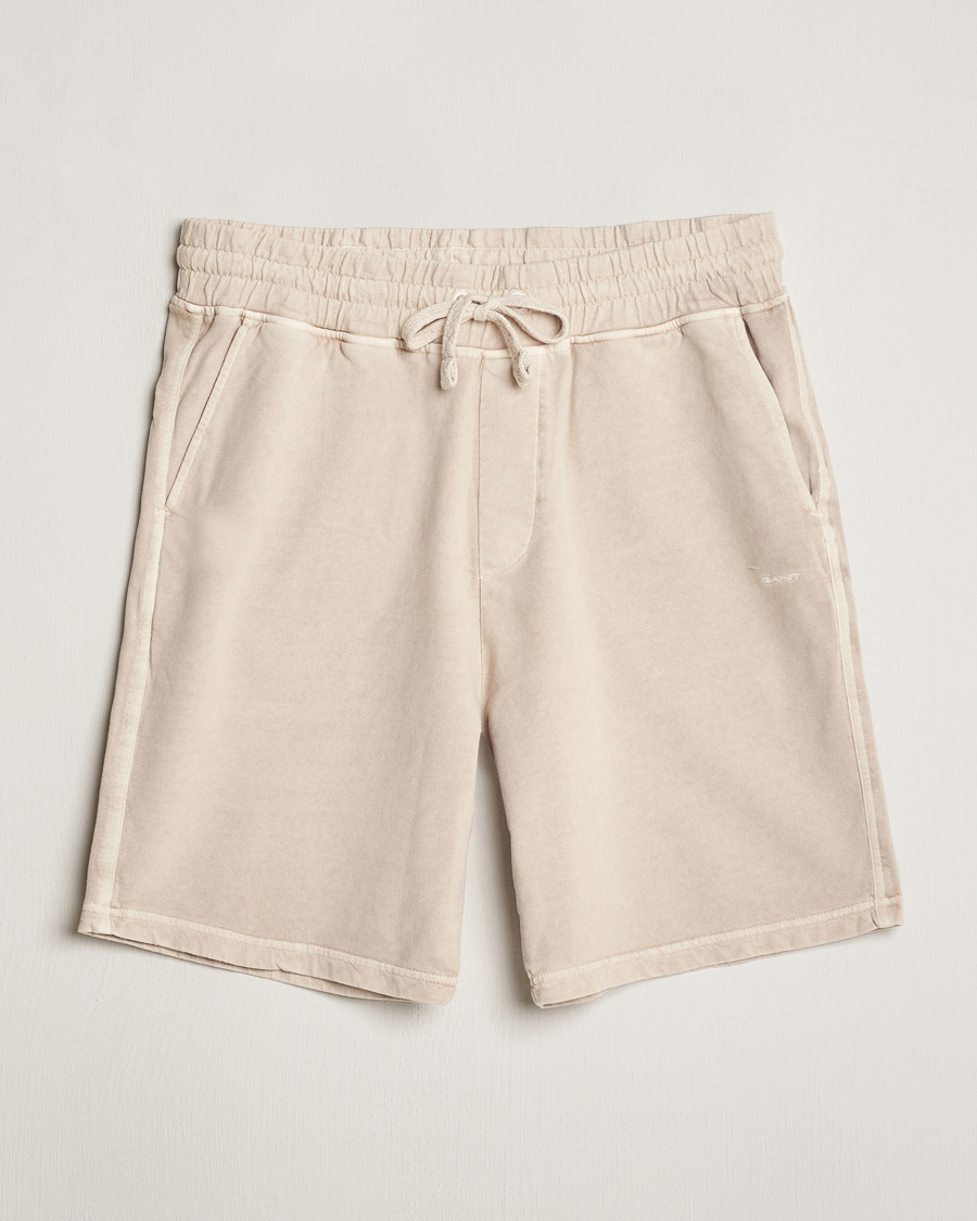 Herren | Shorts | GANT | Sunbleached Sweatshorts Silky Beige