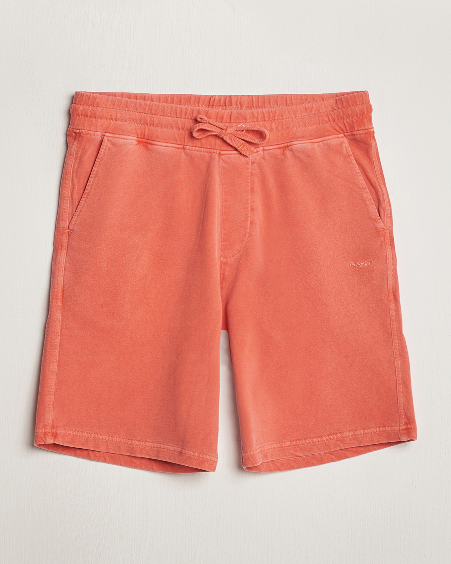 Herren | Shorts | GANT | Sunbleached Sweatshorts Burnt Orange