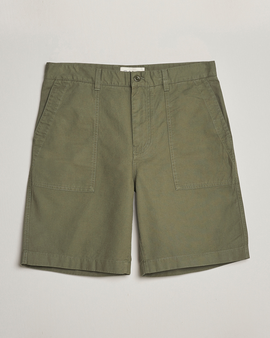 Herren | Shorts | GANT | Cotton/Linen Shorts Four Leaf Clover