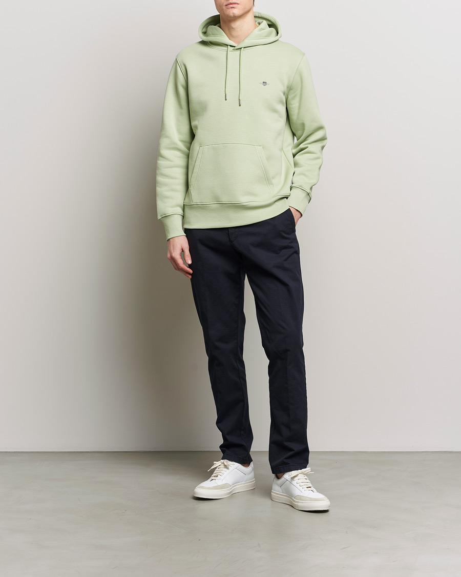 Herren | Pullover | GANT | Original Shield Logo Hoodie Milky Matcha