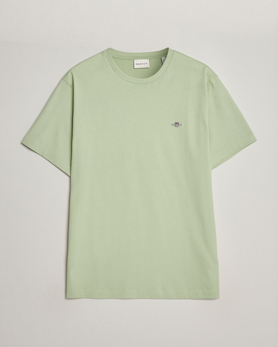 Herren | T-Shirts | GANT | The Original T-Shirt Milky Matcha
