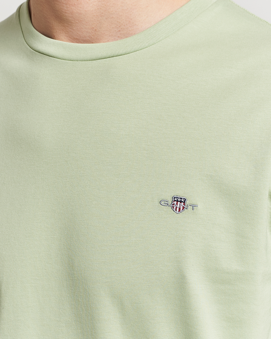 Herren | T-Shirts | GANT | The Original T-Shirt Milky Matcha