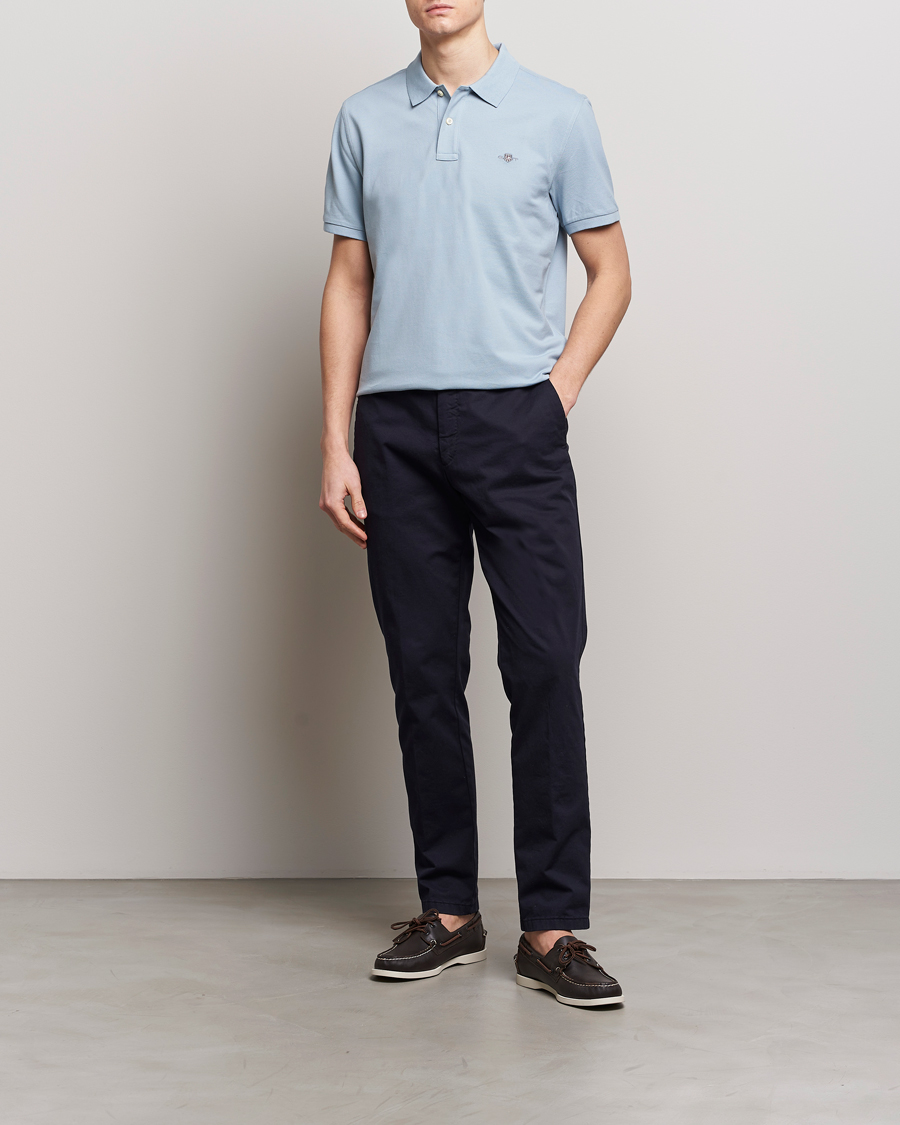 Herren | Poloshirts | GANT | The Original Polo Dove Blue