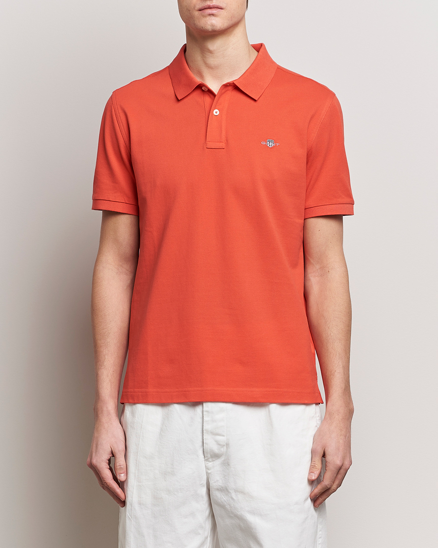 Herren | Poloshirts | GANT | The Original Polo Burnt Orange