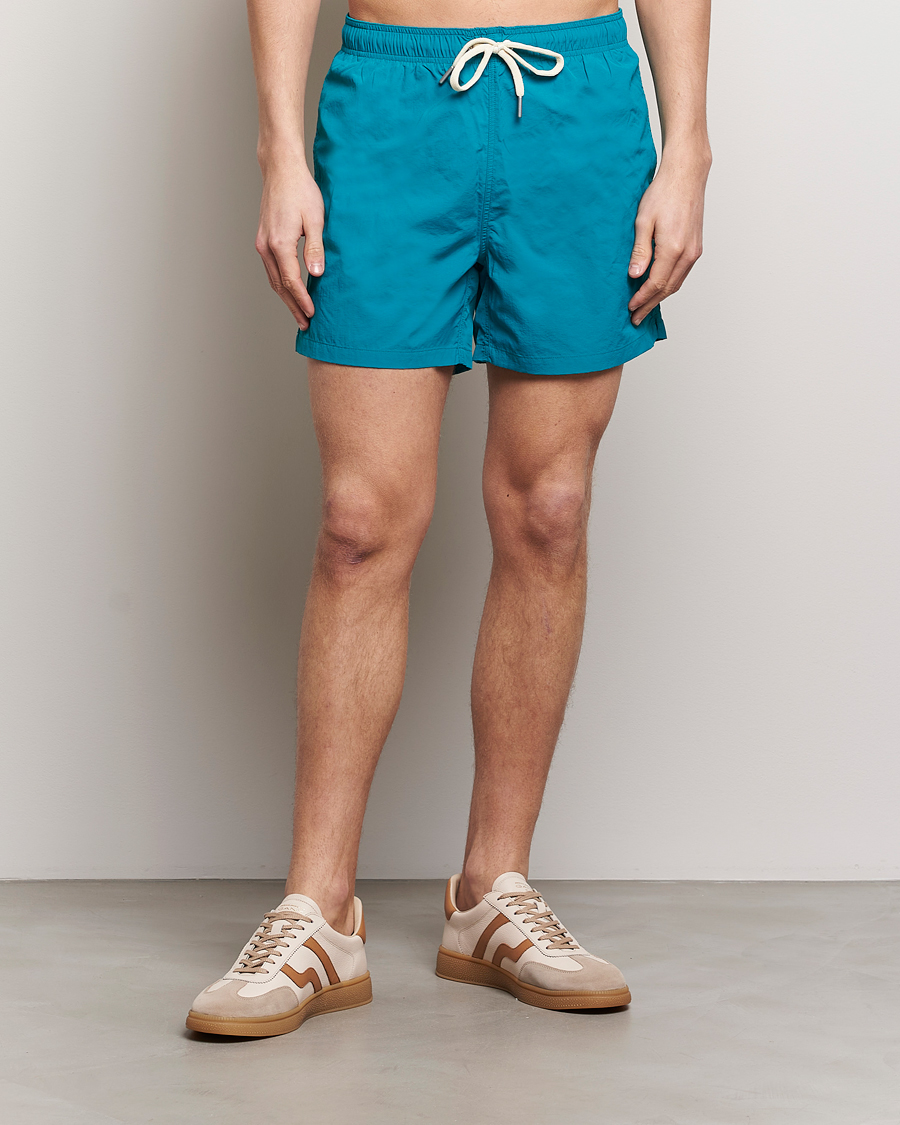 Herren | Badehosen | Gant | Basic Swimshorts Ocean Turquoise