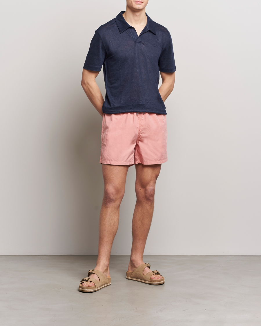 Herren | Badehosen | Gant | Sunbleached Swimshorts Peachy Pink
