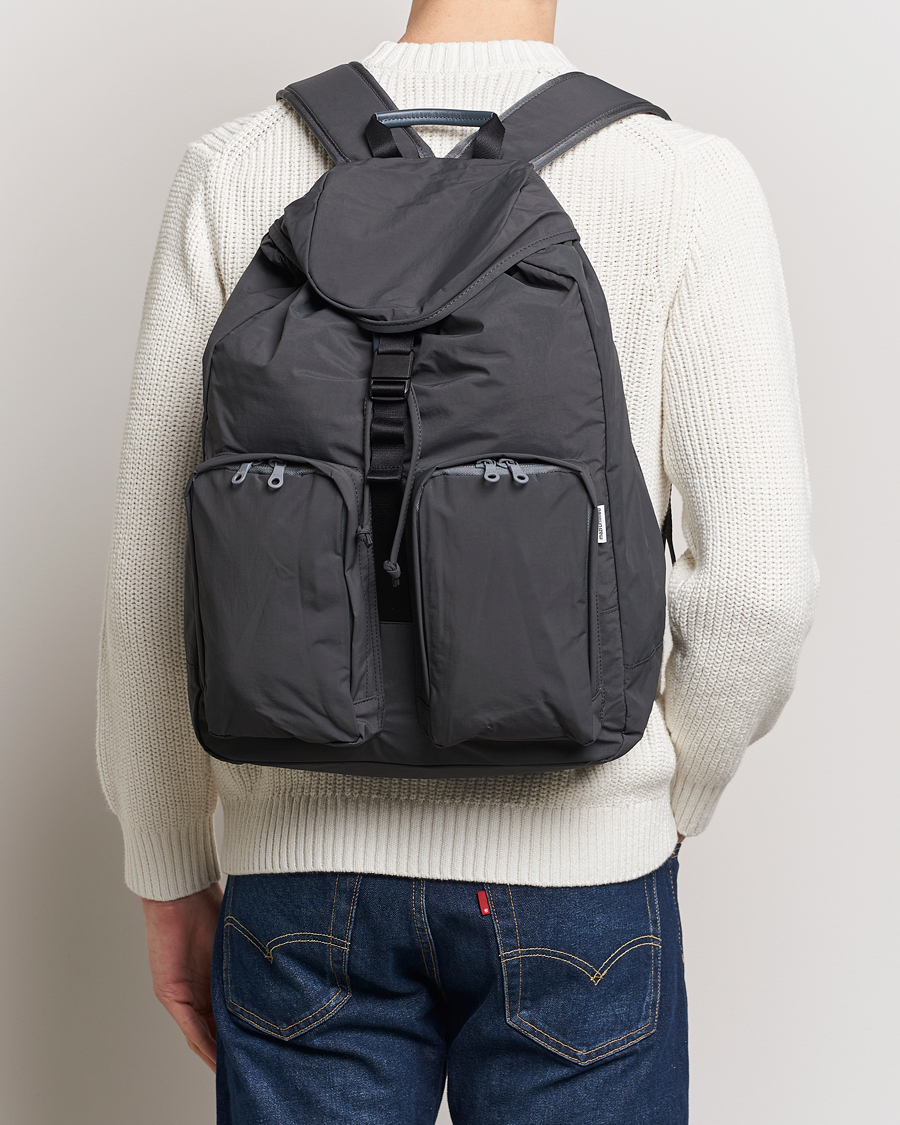 Herren | mazi untitled All Day 05 Nylon Backpack Grey | mazi untitled | All Day 05 Nylon Backpack Grey