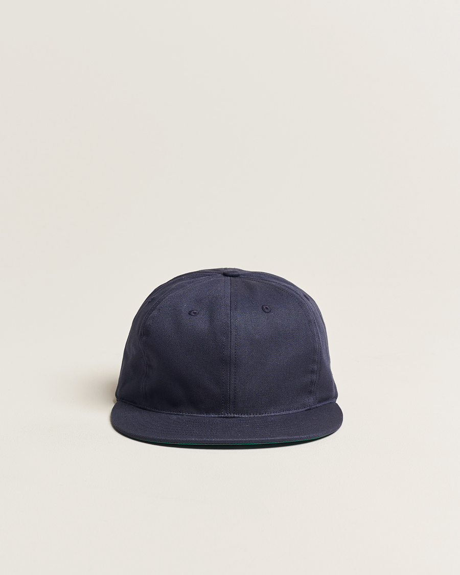 Herren | Ebbets Field Flannels Made in USA Unlettered Cotton Cap Navy | Ebbets Field Flannels | Made in USA Unlettered Cotton Cap Navy