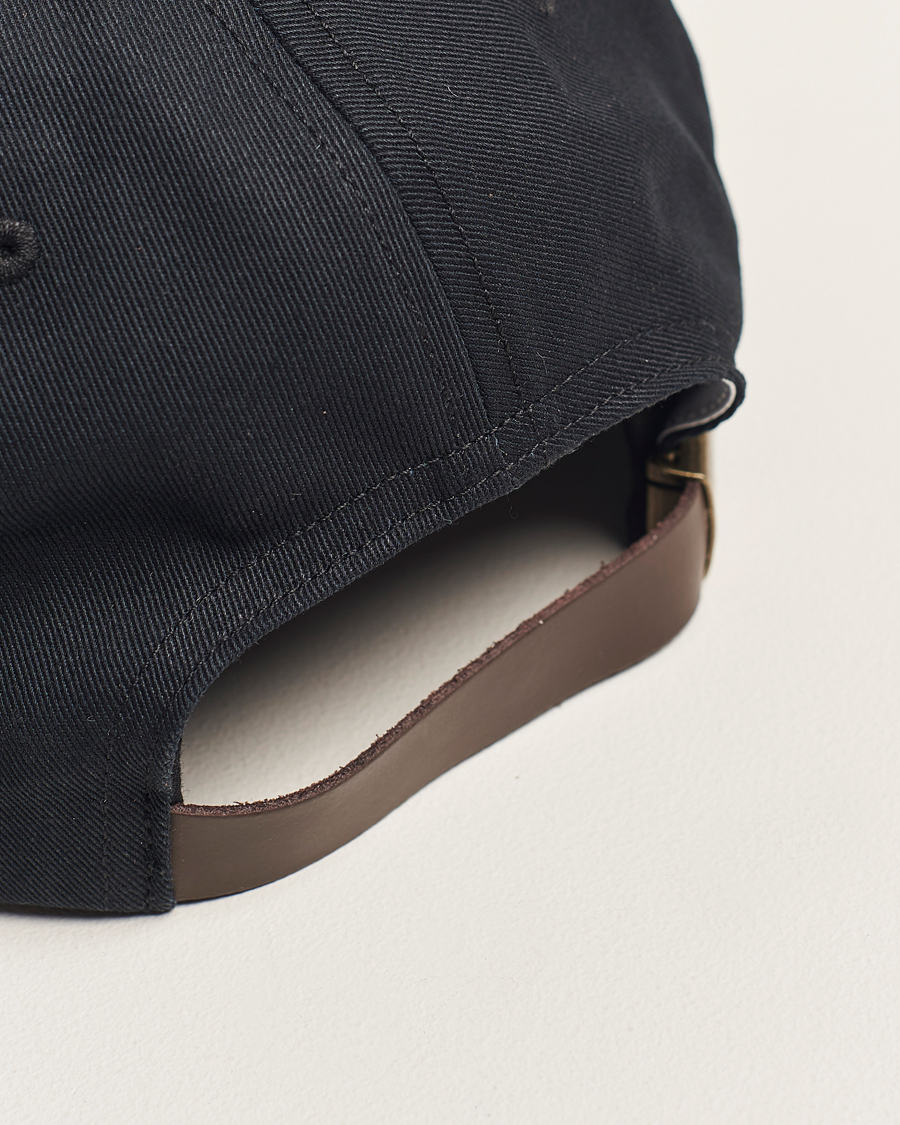 Herren | Ebbets Field Flannels Made in USA Unlettered Cotton Cap Black | Ebbets Field Flannels | Made in USA Unlettered Cotton Cap Black