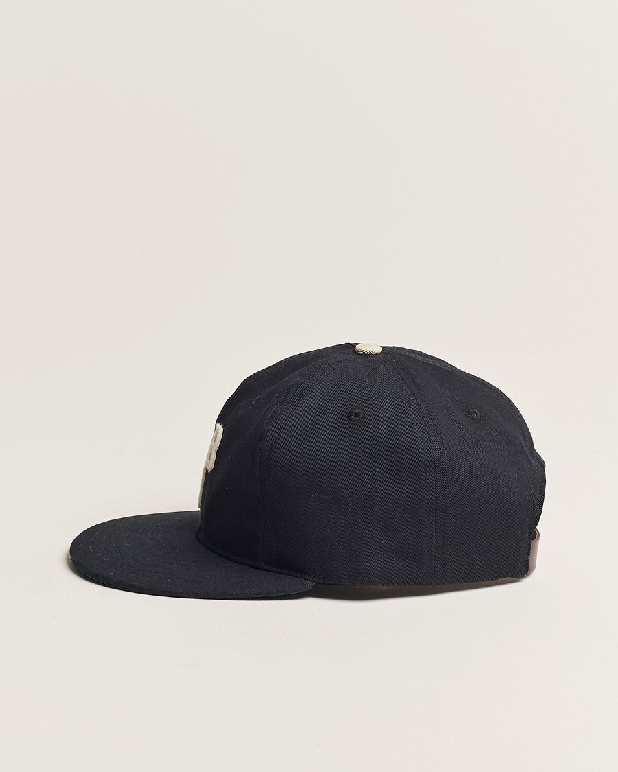 Herren | Ebbets Field Flannels Made in USA Birmingham Black Barons Vintage Cap Black | Ebbets Field Flannels | Made in USA Birmingham Black Barons Vintage Cap Black