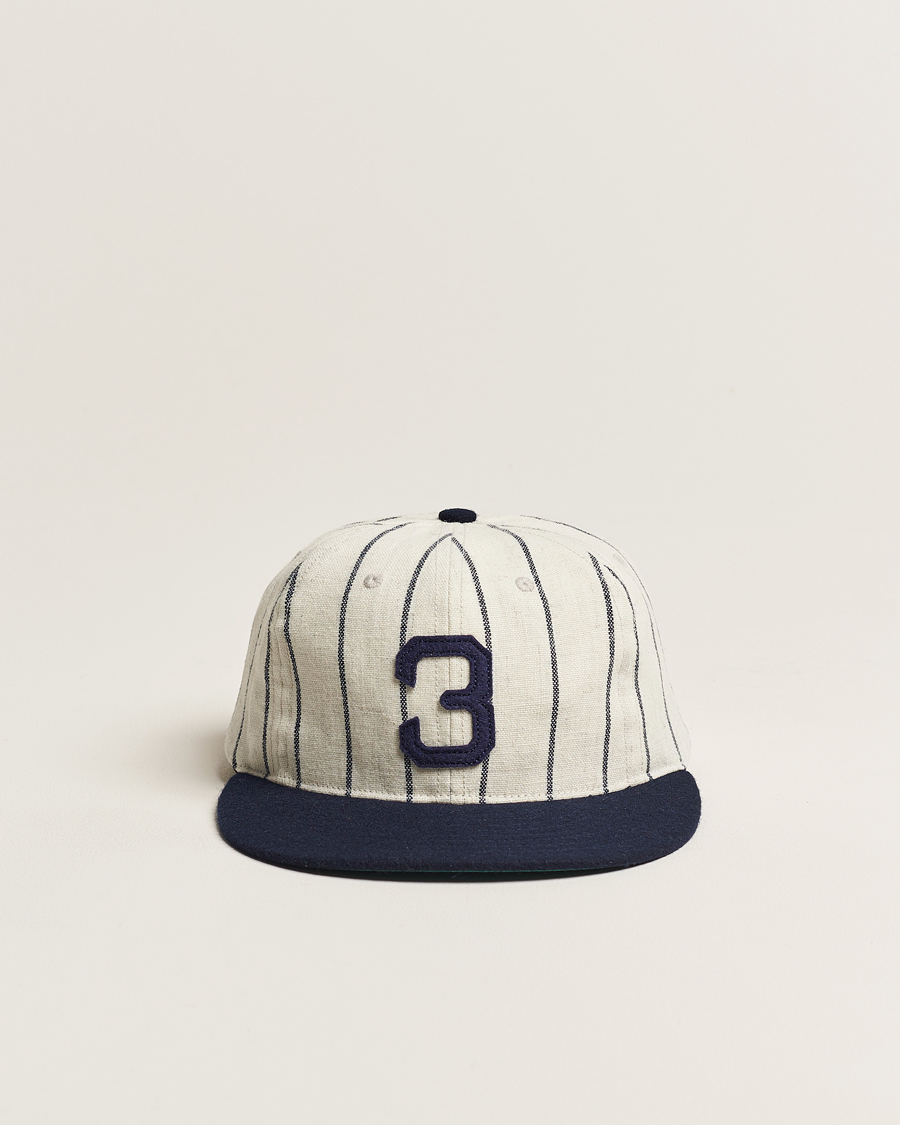 Herren | Ebbets Field Flannels Made in USA Babe Ruth 1932 Signature Series Cap White | Ebbets Field Flannels | Made in USA Babe Ruth 1932 Signature Series Cap White