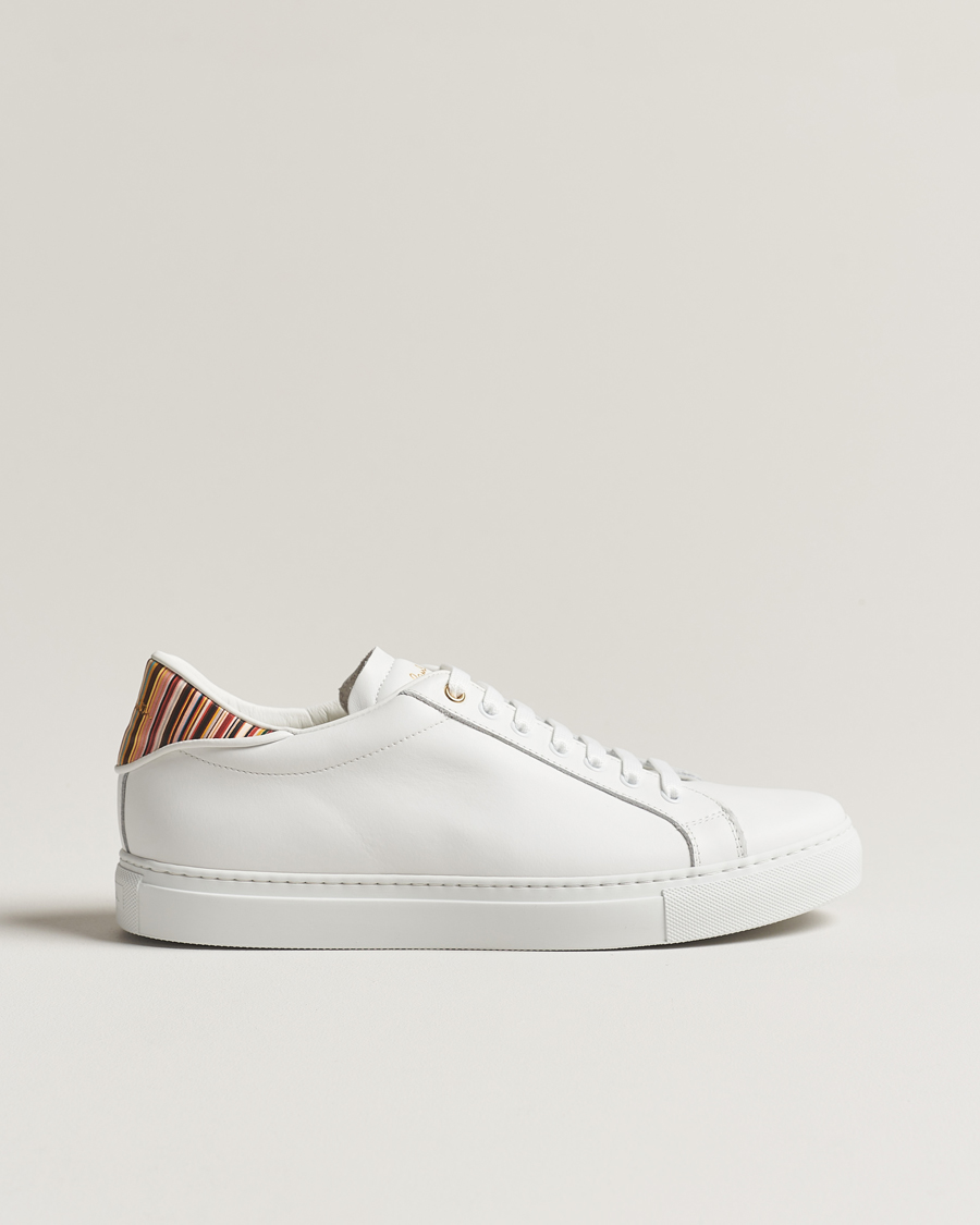 Herren | Paul Smith Beck Leather Sneaker White | Paul Smith | Beck Leather Sneaker White