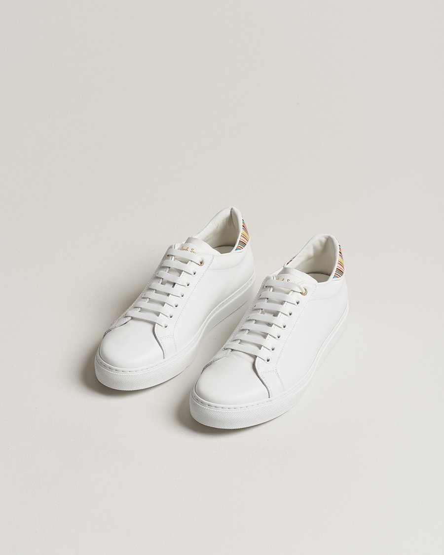 Herren | Paul Smith Beck Leather Sneaker White | Paul Smith | Beck Leather Sneaker White