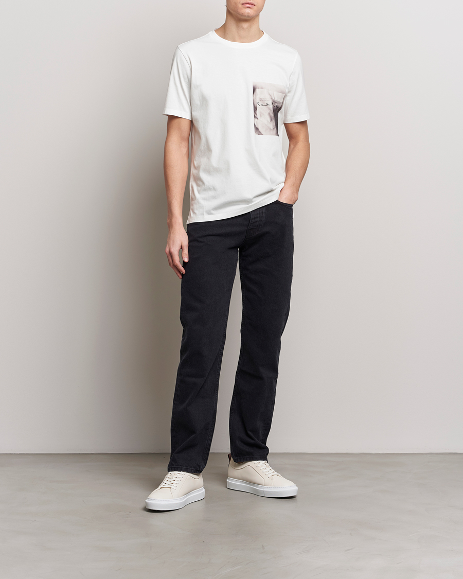 Herren | T-Shirts | Paul Smith | Organic Cotton Printed T-Shirt White